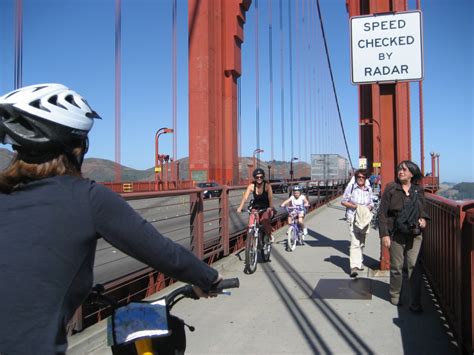 Tips To Bike Or Walk Across San Franciscos Golden Gate Bridge