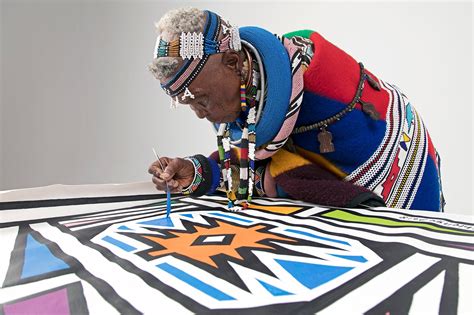 Ellectric — Esther Mahlangus Lifework And Bmw Art Car On Display In