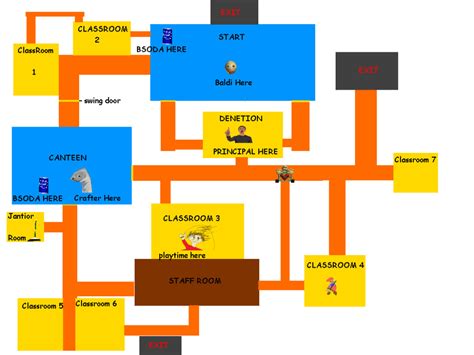 Baldi Basics Map Play Game Online For Free At Baldi Game
