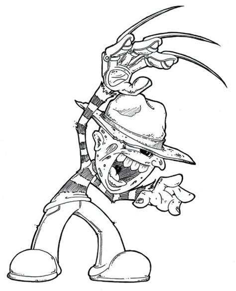 Best 20 Freddy Krueger Coloring Pages Home Inspiration And Ideas