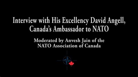 Exclusive Interview With Ambassador David Angell Youtube