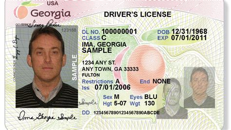 New Design For Georgia Drivers Licenses