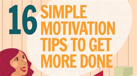 How To Keep Yourself Motivated To Be Productive Infographic