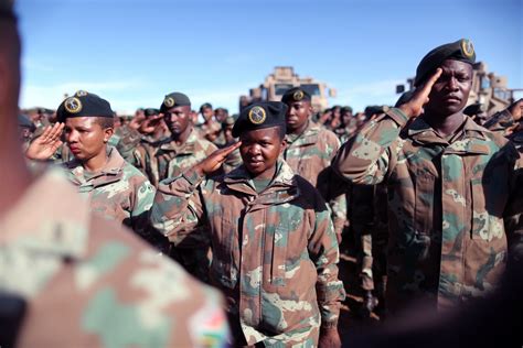 Us South African Troops Kick Off Shared Accord 2017 With Ceremonial Tribute Article The