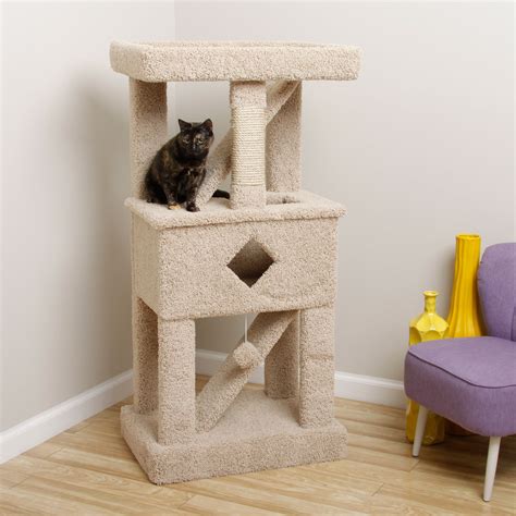 Cat Tree Condo Post Platform Scratcher Cats Climbing Towers Kitty