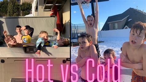 Insane Hot Vs Cold Challenge Ft Willmax8027 Youtube