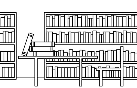 School Library Coloring Pages Download And Print Online Coloring Pages