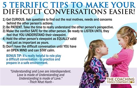 5 Terrific Conflict Tips To Make Difficult Conversations