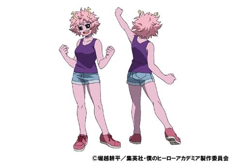 Image Mina Ashido Casual Tv Animation Design Sheetpng My Hero