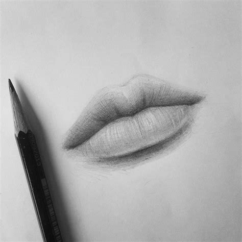 Lip Sketch 🏼 By Crystalarts ️ 👉follow Artistsuniversity 🔮 For