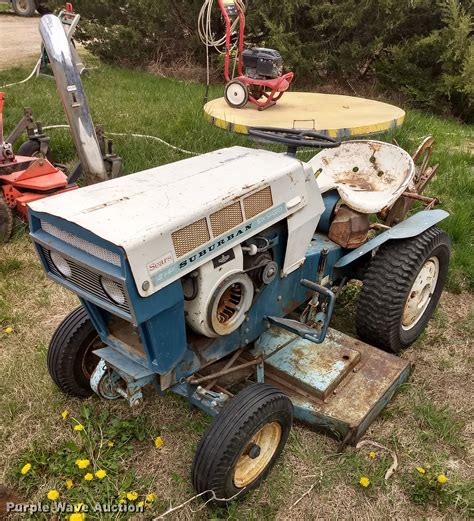 Sears Suburban Garden Tractor In Victoria Ks Item Fg9322 Sold