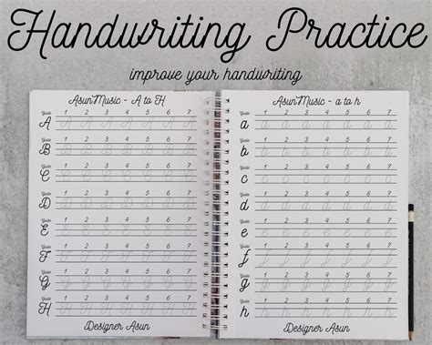 Printable Handwriting Practice Sheets For Adult Cute Handwriting