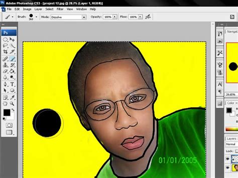 How To Make A Picture Look Like A Cartoon In Adobe Photoshop Youtube