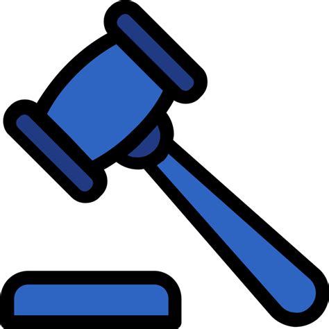 Gavel Judge Law Firm Bankruptcy Hammer Png Download 512512 Free