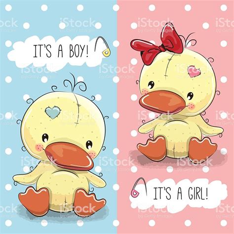 Ducks Boy And Girl Royalty Free Ducks Boy And Girl Stock Vector Art