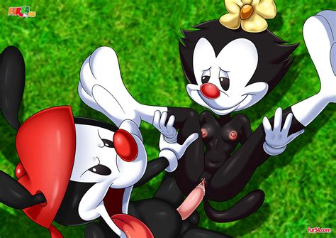rule 34 animaniacs anthro balls bbmbbf breasts brother and sister dot warner female fur34