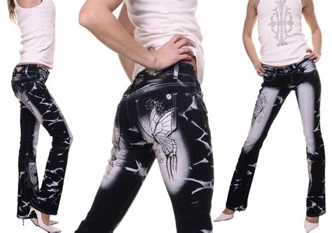 Latest 2012 Collection Ofsexy Crazy Age Jeans In Size 6 To 14 Butterfly