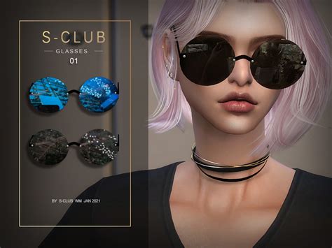 Glasses 202101 By S Club Wm At Tsr Sims 4 Updates