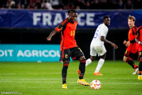 Belgique Jérémy Doku Confie Son Amertume Après Lélimination Des