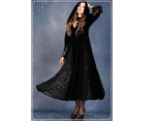 vampire hooded gown gothic prom dress gothic outfits vampire gown