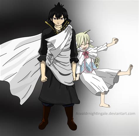 Fairy Tail Zeref And Mavis By Asvaldrnightingale On Deviantart