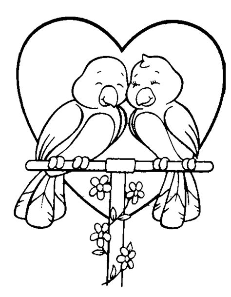 Zoek je een hartjes kleurplaat? 18 Mooie Liefdes Kleurplaten