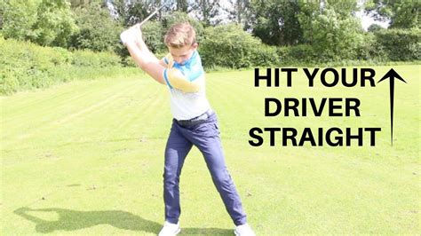 How To Hit Your Driver Straight Youtube