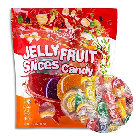 Buy Funtasty Fruit Jelly Slices Assorted Flavors Candy Individually