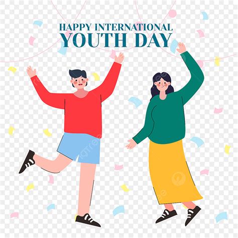 Youth Day Clipart Transparent Png Hd Color Cartoon Character