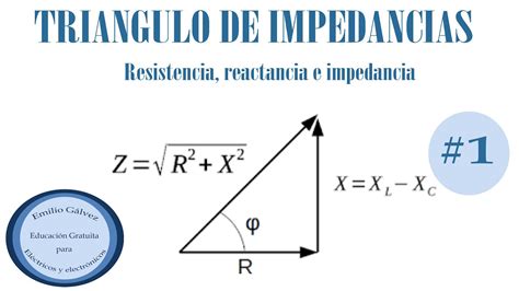 Que Es Resistencia Reactancia E Impedancia Parte 1 Youtube