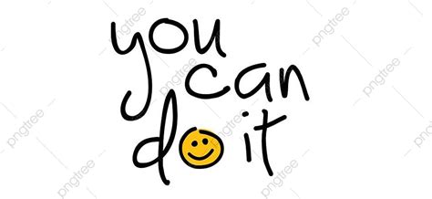 You Can Do It Clipart Vector Slogan You Can Do It Or You Can Do This