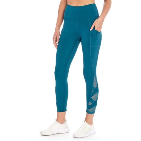 Bally Total Fitness Womens Active Exhale Mid Calf Legging