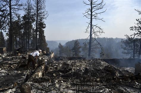 Spokane Area Wildfires The Spokesman Review