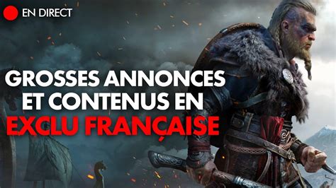 Assassin S Creed Valhalla Grosse Annonces Et Contenu En Exclusivit