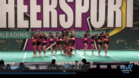 Core Athletix Black Bullets 2022 L6 Senior Open 2022 Cheersport