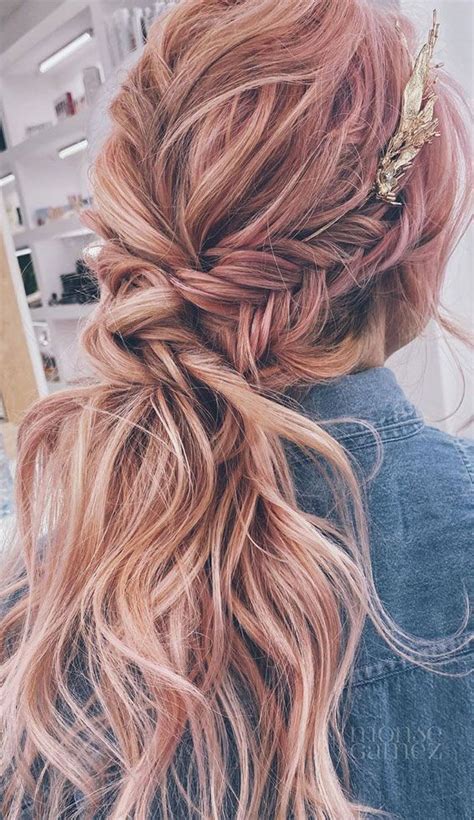 gorgeous half up hairstyles 45 stylish ideas textured half up braided hairstyles easy