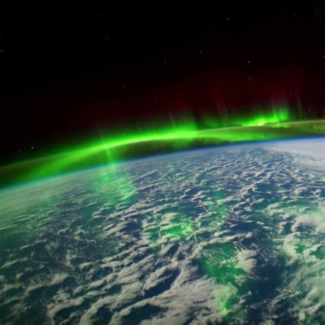 Aurora Borealis From Space Northern Lights Video From Nasa