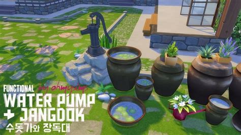 Functional Fountain Water Pump At Oh My Sims 4 Sims 4 Updates