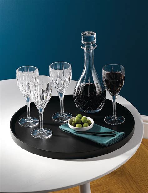 Royal Doulton Wine Decanter Set Decanter 750ml 4 X Wine Glasses Royal Wine Decanter Set