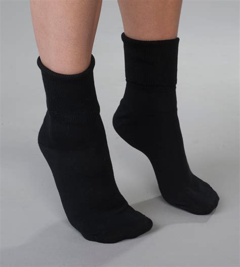 Buster Brown 100 Cotton Diabetic Socks For Women Wearever