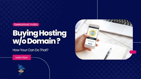 Can I Buy Hosting Without A Domain Name Seekahost India