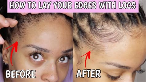 How To Lay Edges With Locs 3c4a Hair Type Slay Your Edges Like A