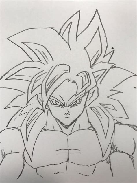 Goku Ssj Goku Dibujo A Lapiz Dibujo De Goku Y Dibujos My XXX Hot Girl
