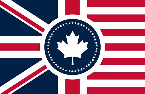 Combined Usa Uk And Canada Flag Rvexillology