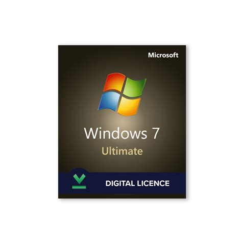 Microsoft Windows 7 Édition Intégrale Sp1 Licence Numérique
