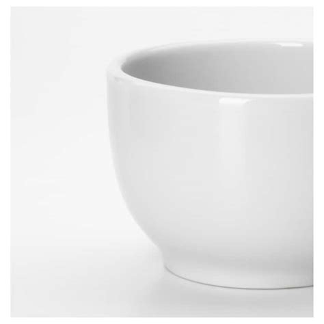 Ikea 365 Bowlegg Cup Rounded Sides White 5 Cm Ikea