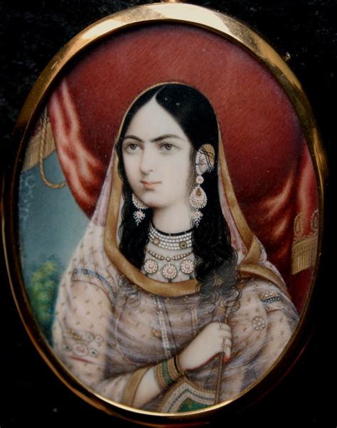 Mumtaz Mahal Wife Of Shah Jahan Mughal Emperor Mughal Paintings