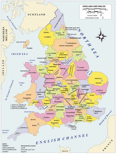 Political Map Of The Uk
