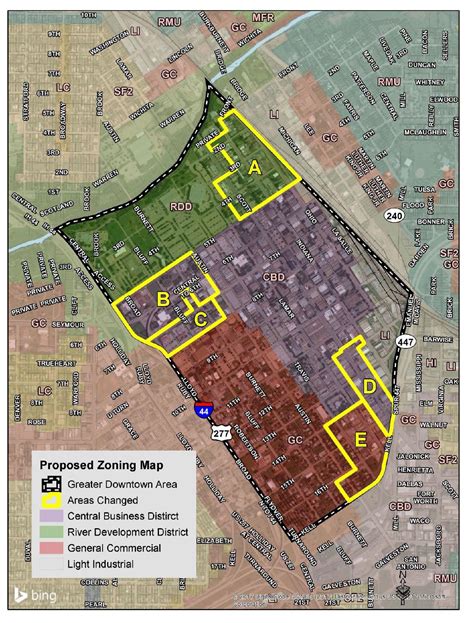 Downtown Zoning Re Alignment Wichita Falls Tx Official Website