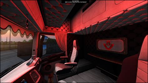 Cyan And Black Scania Next Gen S And R Interior Mod For Ets My Xxx